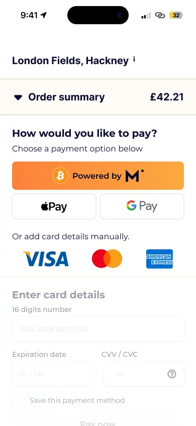 Musqet Payment Provider